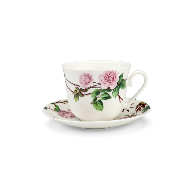 English Rose Breakfast Cup and Saucer